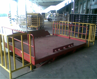 Automatic Trolley Auto-locking on scissor at Maruti Udyog