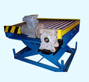 Scissors with Roller Conveyor