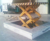 Truck Loading Lift at IFB